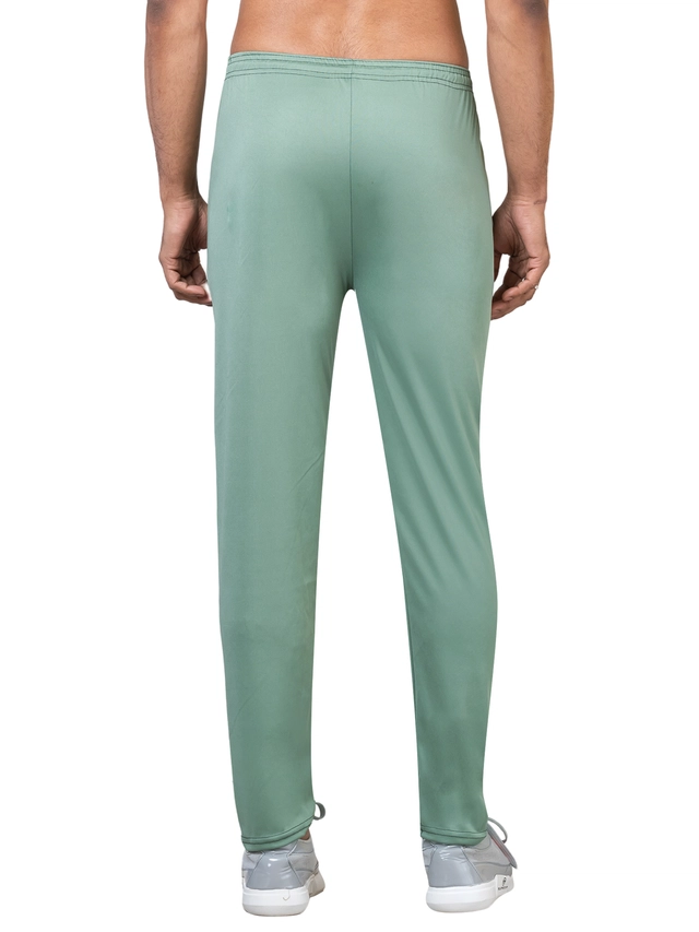 Polyester Solid Trackpant for Men (Sea Green, XS)