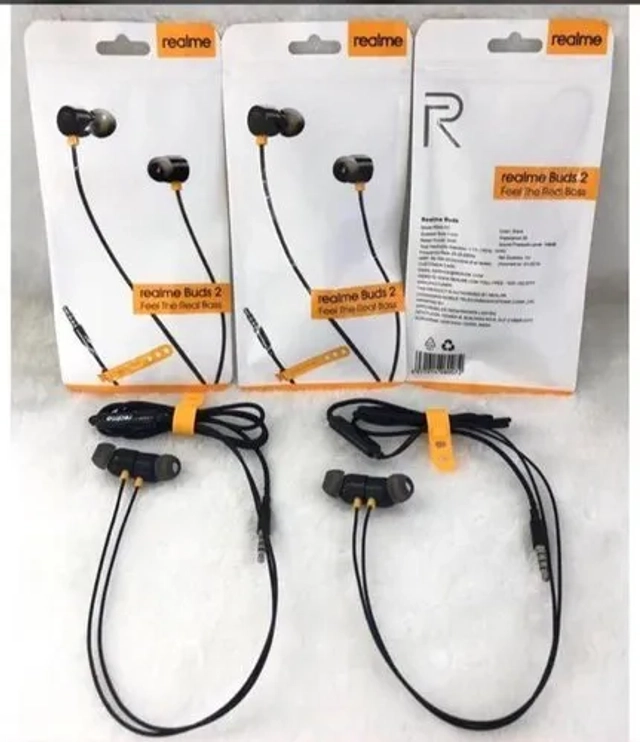 Plastic Headphones with Microphone (Black)