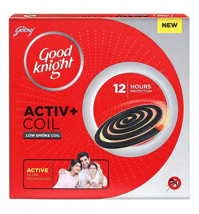 Good Knight Low Smoke Coil - Mosquito Repellent (12 Hr Protection)