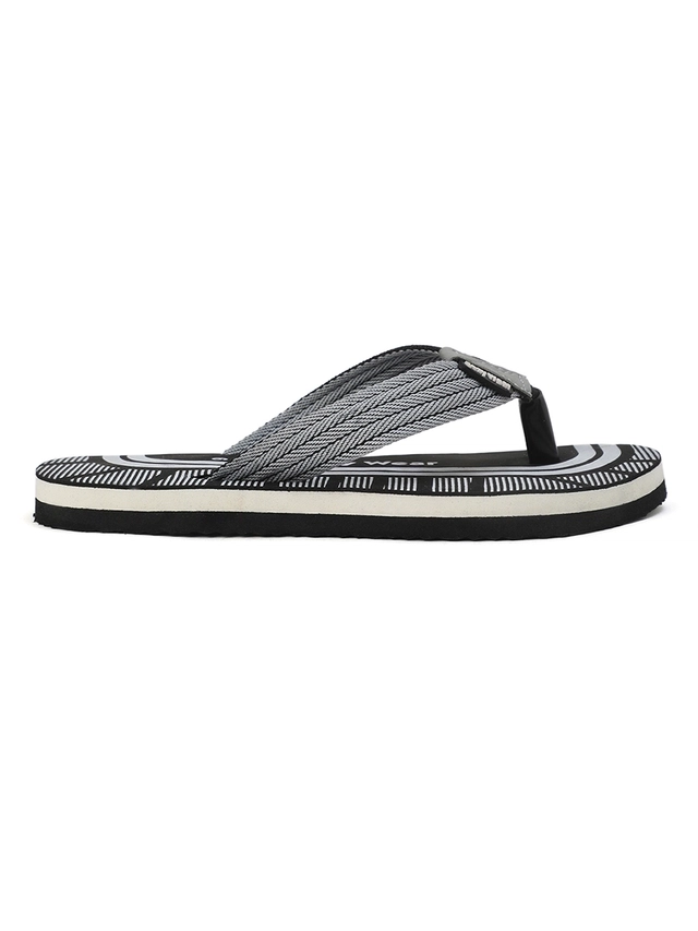 Cozy Wear Flip Flop For Men (Grey, 7)