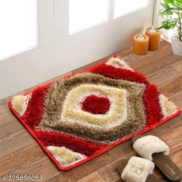 Cotton Door Mat (Multicolor, 16x24 inches)