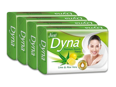 Dyna Lime & Aloevera Extracts 4X41 g (Pack of 4)