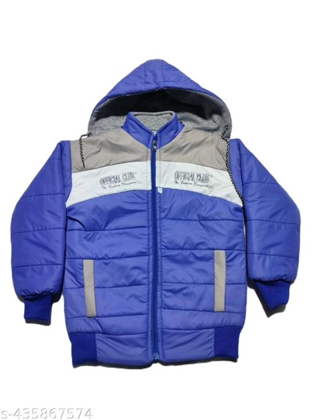 Polyester Jacket for Boys (Multicolor, 0-2 Months)