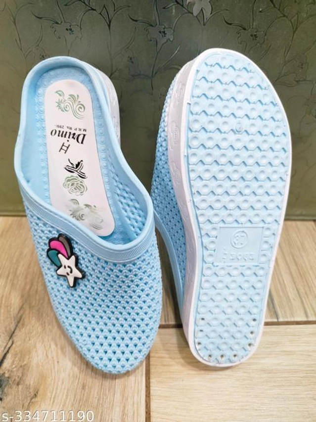 Clogs for Women (Sky Blue, 3)