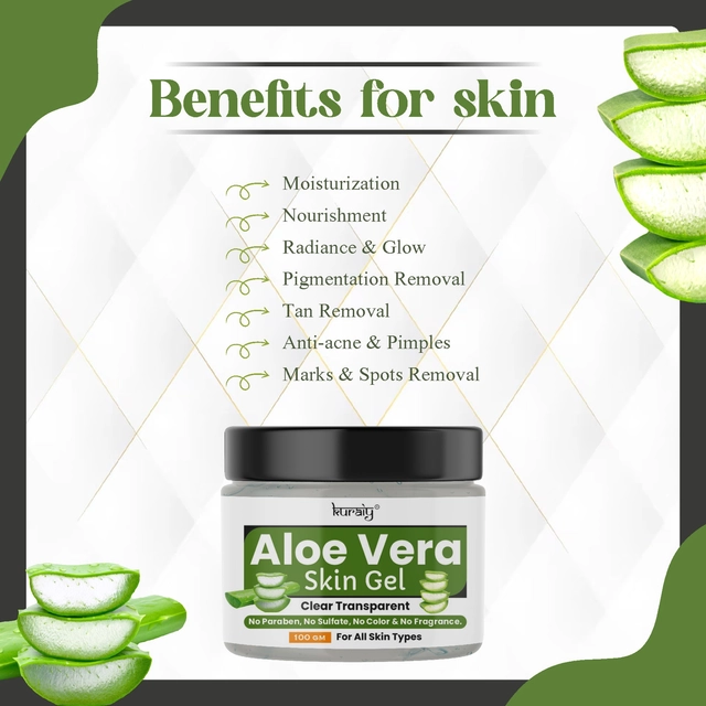 Kuraiy Aloe Vera Skin Gel (100 g)