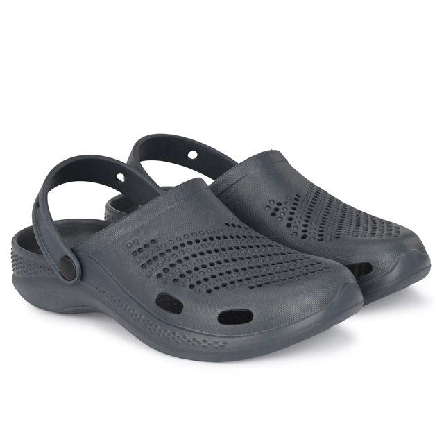 Clogs for Men (Black, 6)