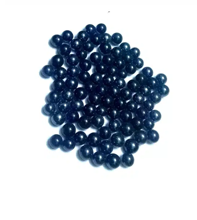 Mini Size Glass Marbles with Shooter (Dark Blue, Pack of 100)