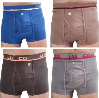 Trunk for Men (Multicolor, 100) (Pack of 4)