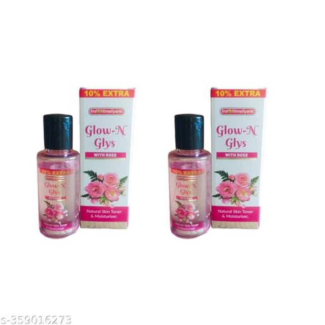 Glow-N-Glys Rose Toner (100 ml, Pack of 2)