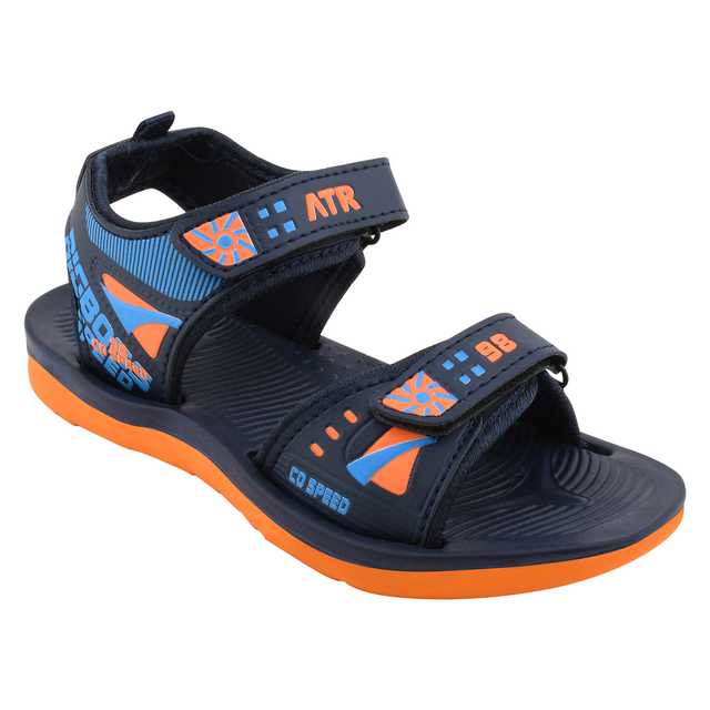 Foot Trends EVA Sandals & Flipflops For Boys (Navy Blue, 8) (G-15)