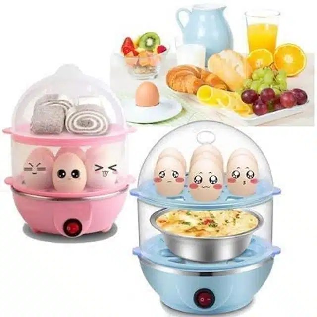 Multi-Function Electric 2 Layer Egg Boiler (Assorted)