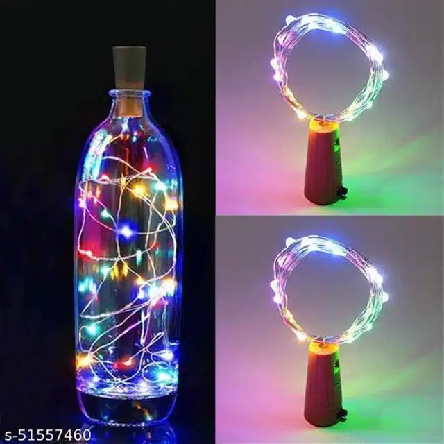 Wire String Led Lights (Multicolor, Pack of 2)