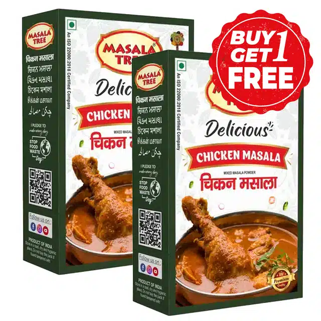 Masala Tree Chicken Masala 2X100 g (Buy 1 Get 1 Free)