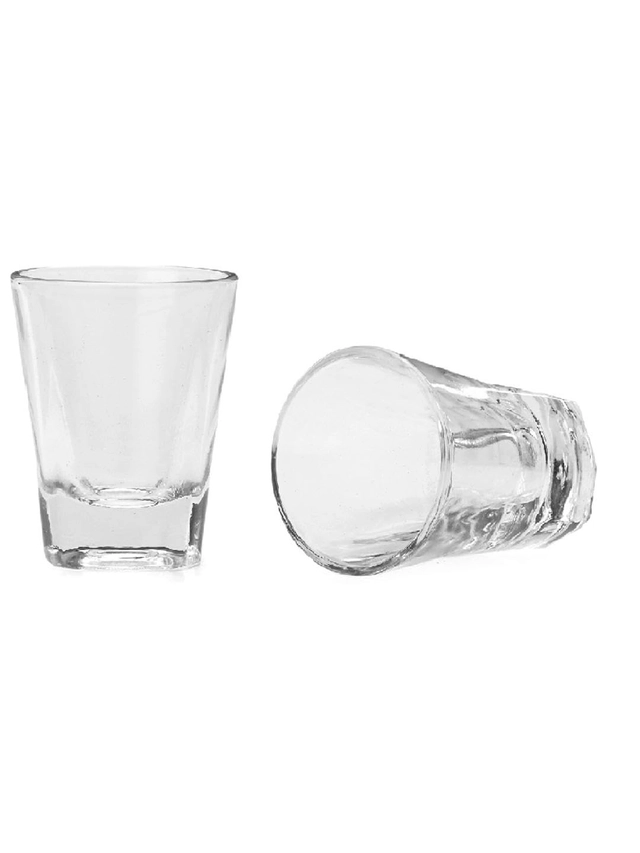 Shot Glass (Transparent, 40 ml) (Pack of 2)