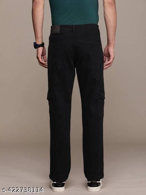 Denim Jeans for Men (Black, 30)