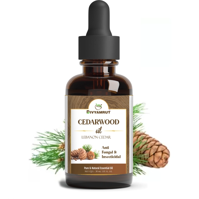 Divyamrut Cedarwood Essential Oil (30 ml)