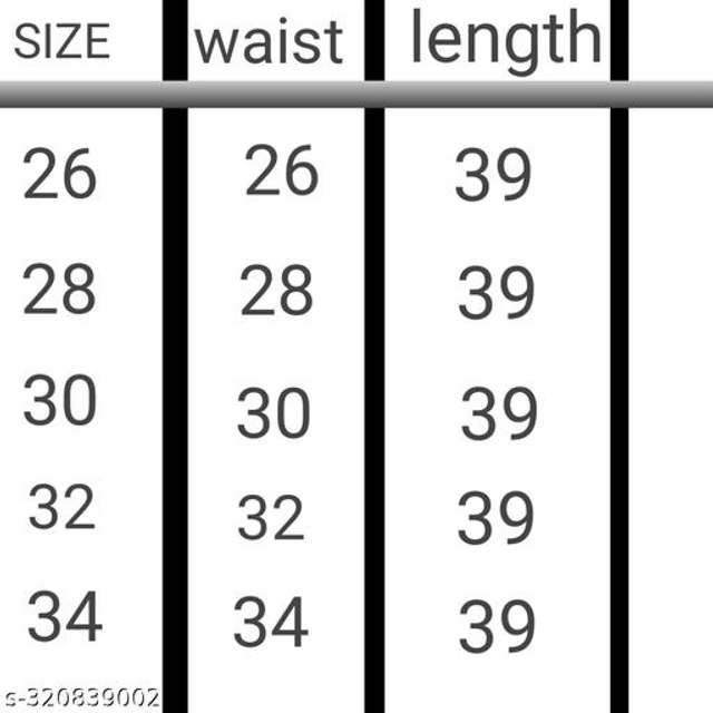 Lycra Cargo Trousers for Men (Black, 26)