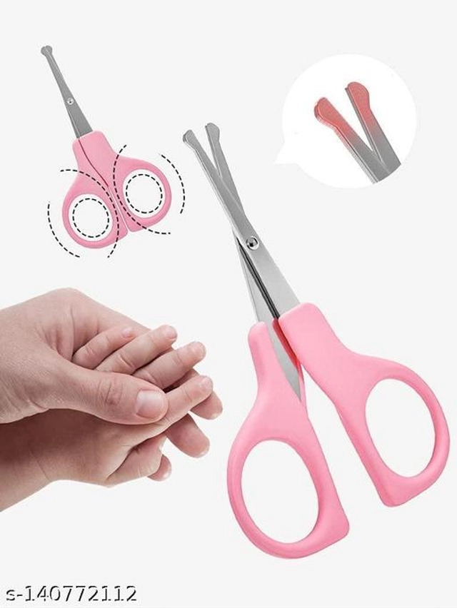 Plastic Nail Cutter Kit for Baby (Pink, Set of 1)