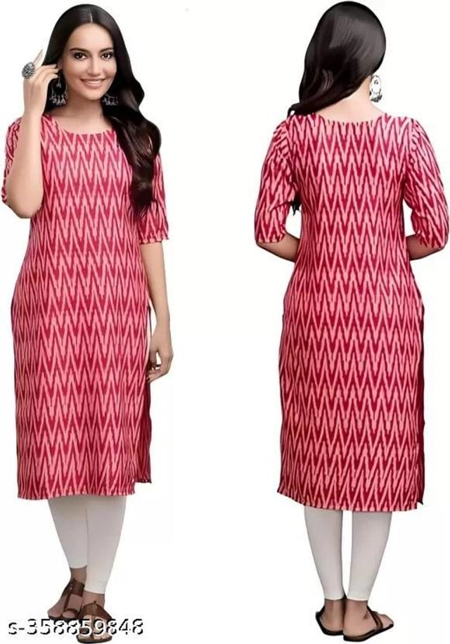 Crepe Kurtis for Women (Multicolor, S) (Pack of 2)