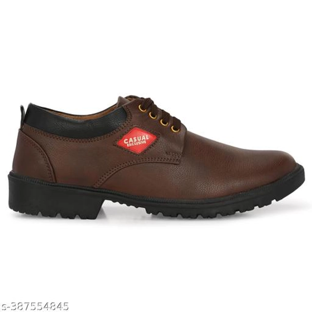 Formal Shoes for Men (Brown, 6)