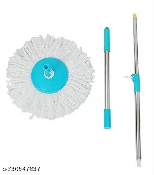 360° Spin Mop with Bucket (Blue)