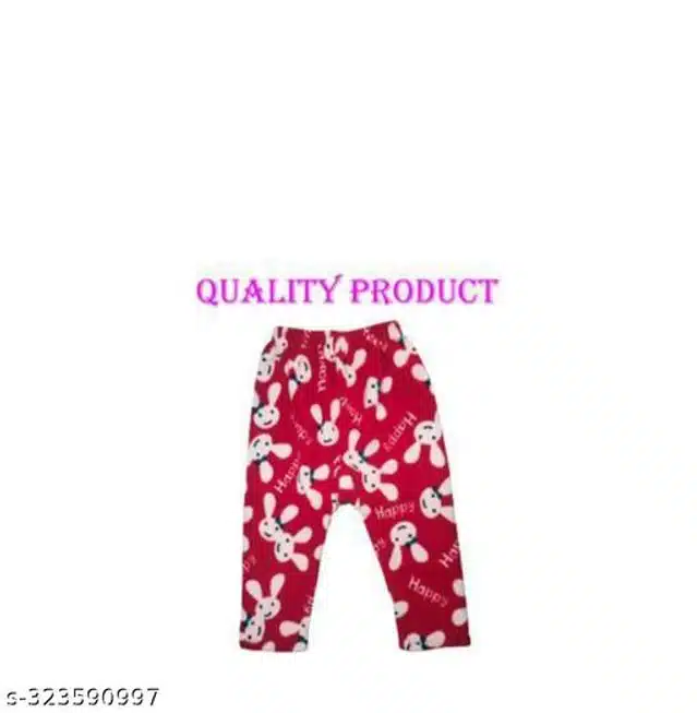 Woolen Pyjama for Kids (Multicolor, 0-3 Months) (Pack of 3)