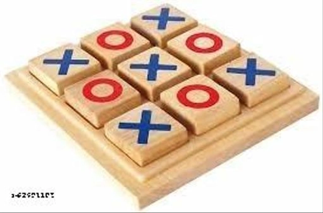 Wooden Puzzle Game for Kids (Brown)