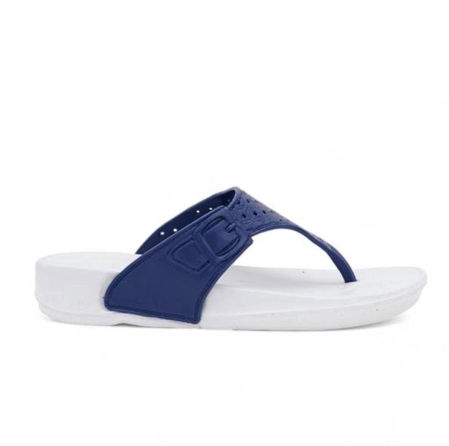 Flipflops for Women (Blue & White, 4)