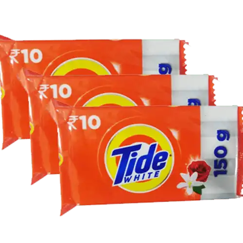 Tide White Detergent Bar 3X120 g (Set Of 3)