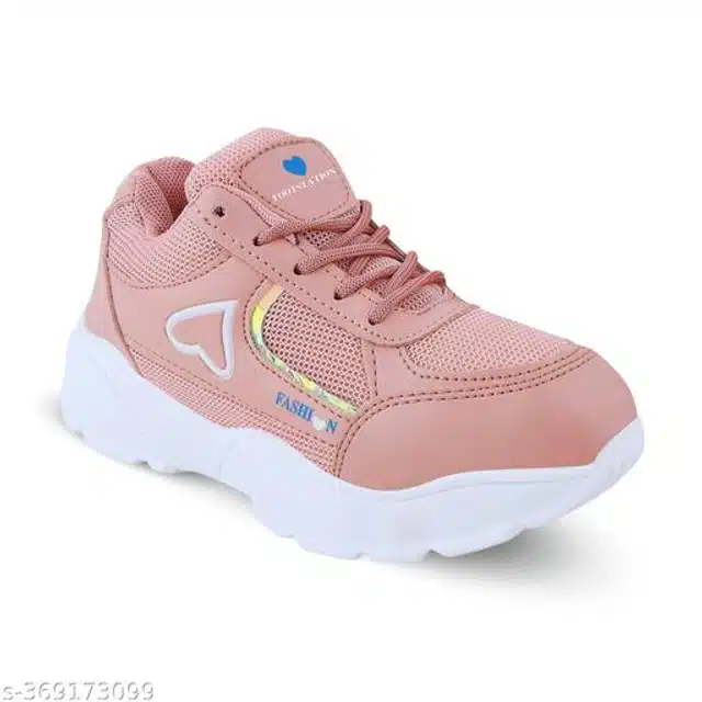 Sneakers for Women & Girls (Peach, 6)