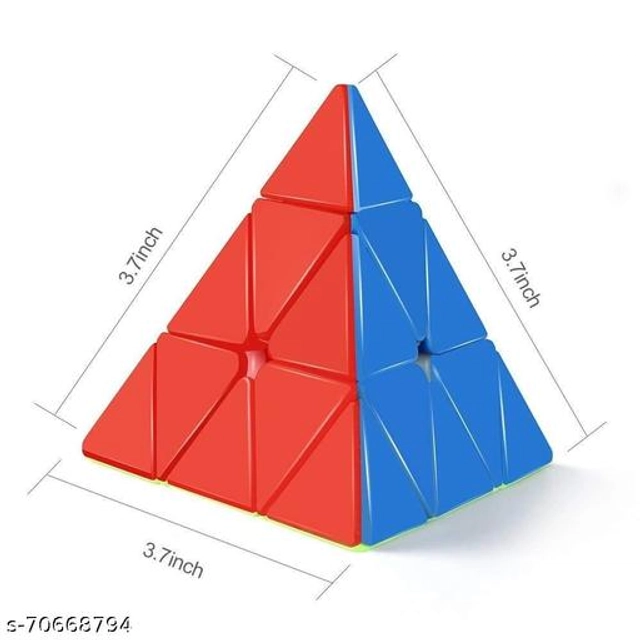 Plastic Rubik Cube (Multicolor)