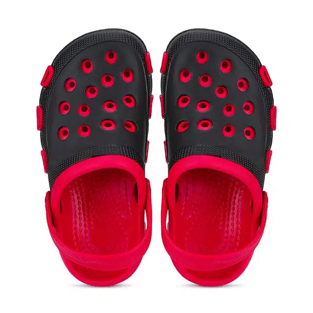 Slip On Clogs for Boys (Red, 1)