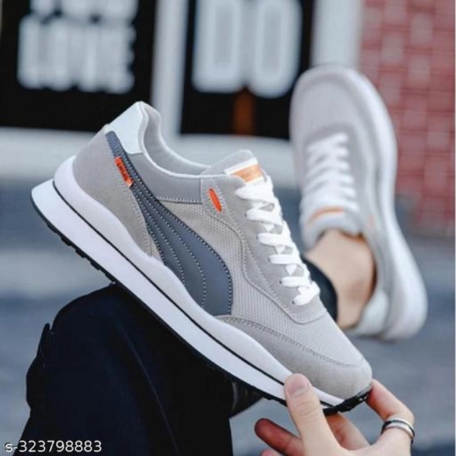 Casual Shoes for Men (Grey, 6)