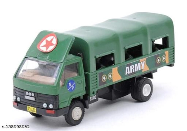 ADCM Army Truck Toy for Kids (Green)