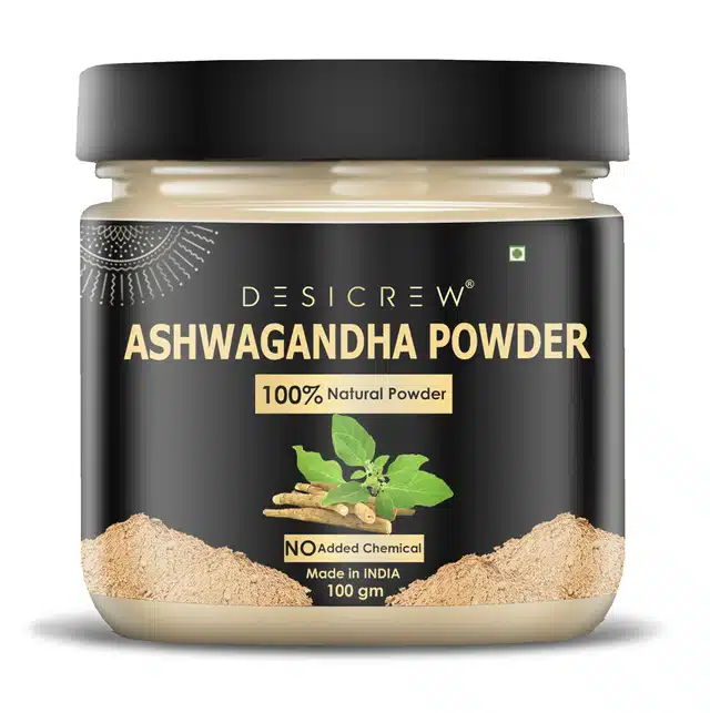 Desi Crew Natural Ashwagantha Powder for Face Pack (100 g)