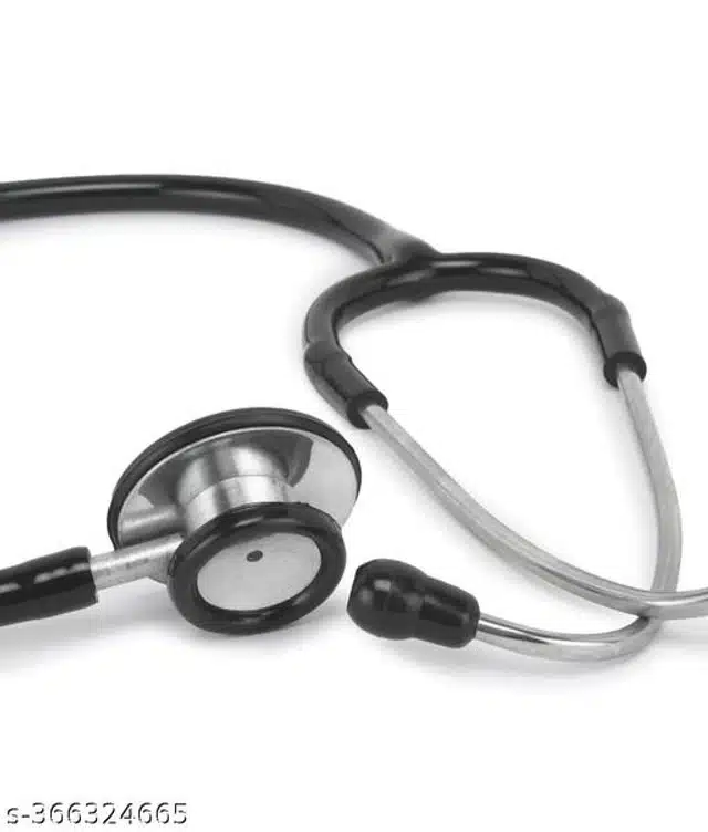 Dual Head Stethoscope (Black)