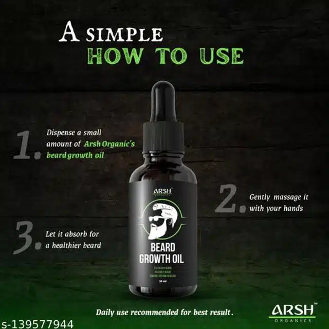 Arsh Beard Growth Oil (30 ml)