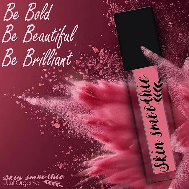 Skin Smoothie Mini Liquid Lipstick With Almond Oil & Vitamin E (Pink Edition) (Pack Of 5)