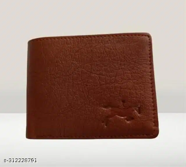 Leather Wallet for Men (Brown)