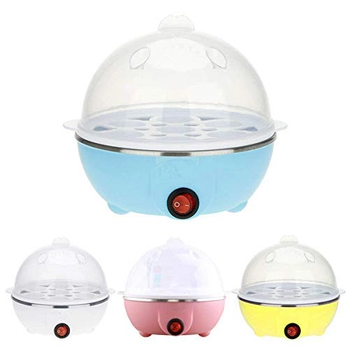 7 Layer Electric Egg Steamer Hard And Soft Boiled Electric Egg Poacher (Assorted, Pack of 1)