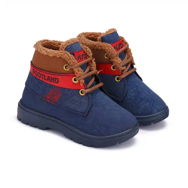 Boots for Boys (Navy Blue, 11C)