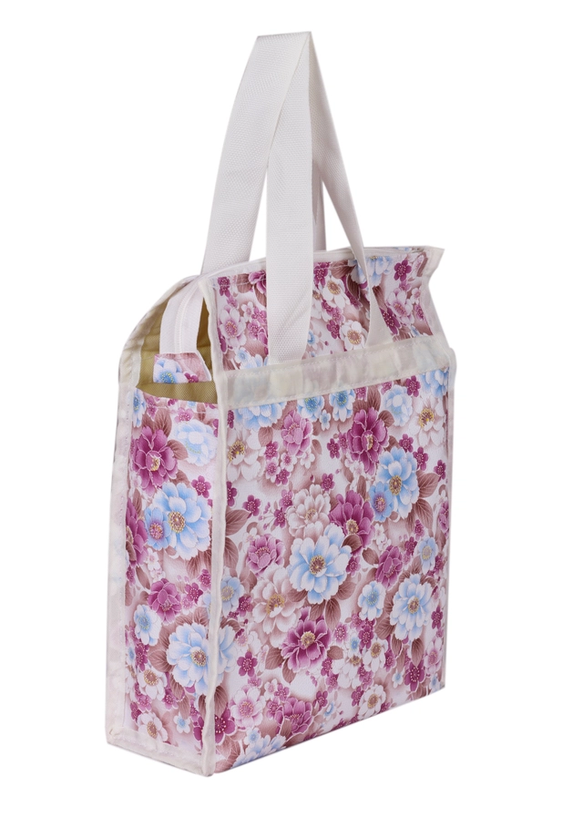 Canvas Lunch Box Bags (Pink)