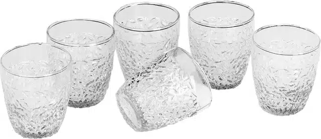 Liquor cum Cocktail Glasses (Transparent, 200 ml) (Pack of 6)