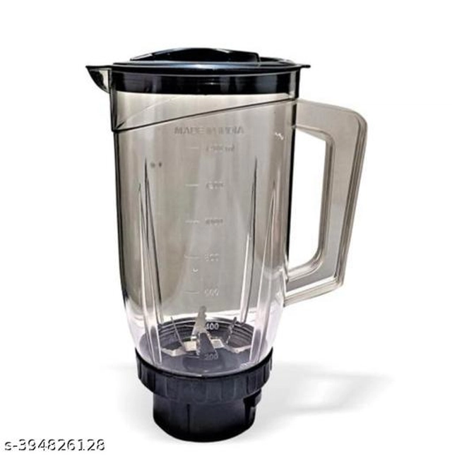 Plastic Jar for Mixer (Black, 1500 ml)