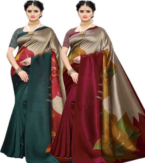 New Fancy Mysore Silk Festive Sarees (Multicolor) (S303)