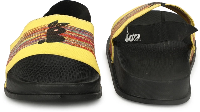 Sliders for Men (Yellow, 6)