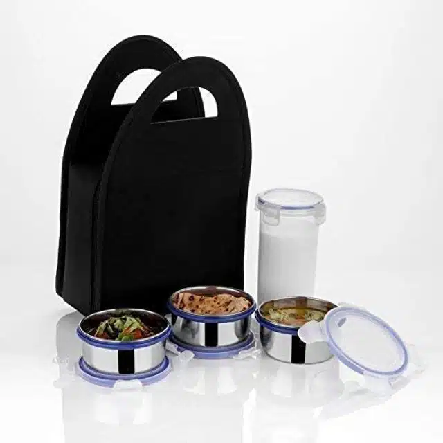 Thermoware Lunch Box Set (Silver, Set of 1)