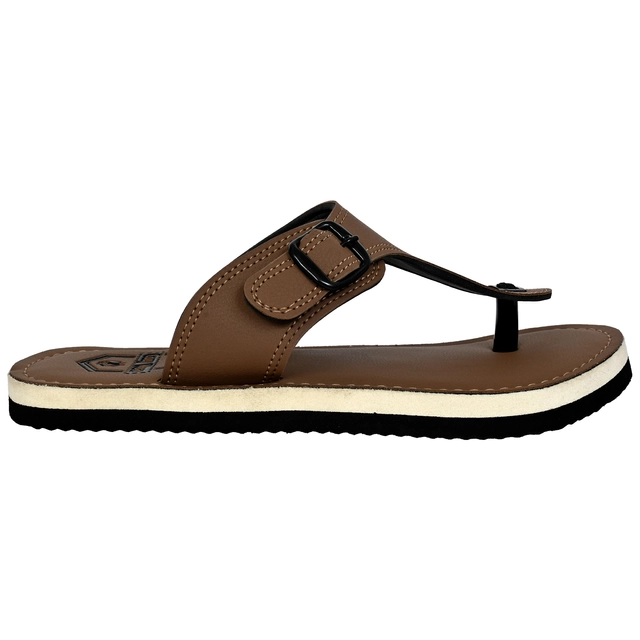 Flipflops for Men (Brown, 6)