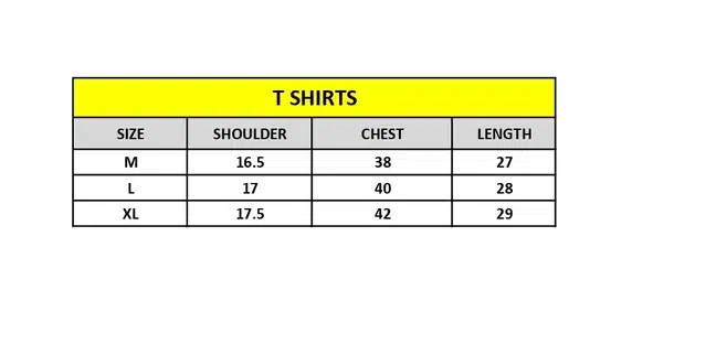 Printed Half Sleeves T-Shirt For Men (Black, M)