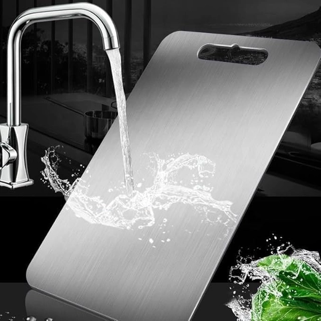 Stainless Steel Chopping Board (Silver)